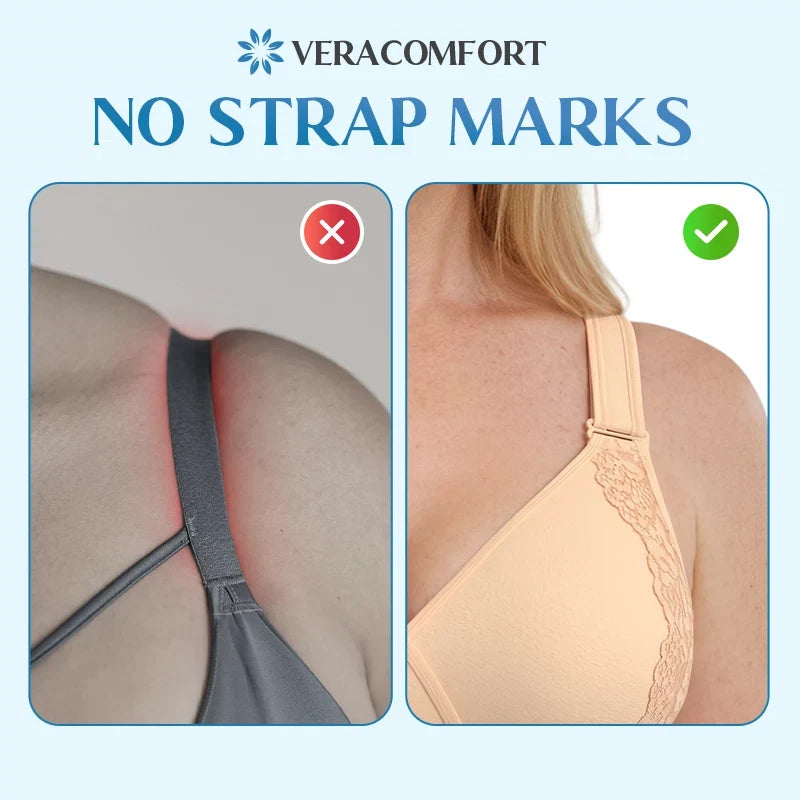 Front-Wrap & Straps Adaptive Comfort Bra ( PACK OF 3 )